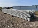 (24) Steel fence panels